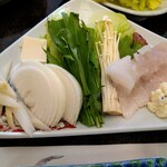 松葉寿司 - 鱧鍋　投入前