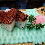 松葉寿司 - 鱧の押し寿司