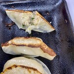 長浜ラーメン力 - ギョーザのアップ