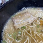 長浜ラーメン力 - バラのチャーシュー