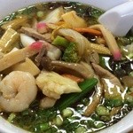 龍駿園 - 五目ラーメン