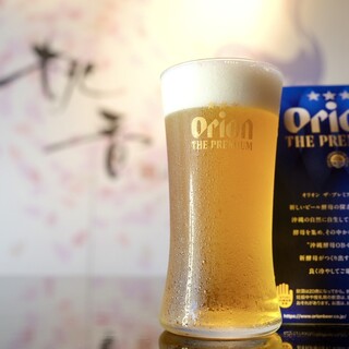 オリオンビールザ・プレミアム【樽生】が楽しめる数少ない店