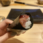 鮨 さいとう - 手巻きトロたく