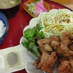 天屋わんや - 鳥のからあげ定食