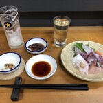 喫酒 フグさん - 魅惑の刺身盛りと日本酒