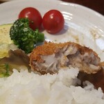 キッチン ブルー グローブ - クロケットのアップ