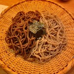 音威子府TOKYO - 音威子府蕎麦と幌加内蕎麦の合い盛り