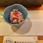 音威子府TOKYO - しば漬け入りポテトサラダ。