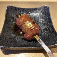 銀座かしわ - 金のレバー