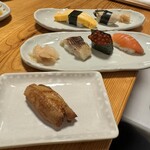 鮨　ごん八 - あなご、かつお、いくら、ます