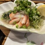 仁盛笑店 - ズワイガニと、カニ味噌の和え物