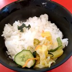 家系総本山 吉村家 - ライス＠130円