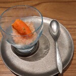 真白 - パプリカとカンパリのシャーベット