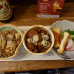 おつまみ三種盛り