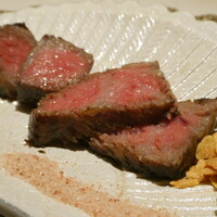 炭和食かなうS 特別室 - 本日の黒毛和牛2種　炭火焼き　