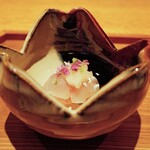 日本料理FUJI - ◯焼津 鯵の生き〆 酢洗い