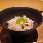日本料理FUJI - ◯陣胴烏賊の混ぜご飯