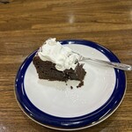 味亭花の家 - 食べてから写真撮ってないの気付いて慌てて撮りましたガトーショコラ