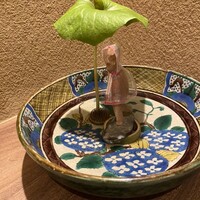 米増 - 岸野君の仏様、雨カッパ着てる❣️