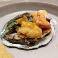 八重洲 steak & seafood 鉄板焼き 一心 - 活け鮑の鉄板焼き