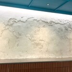 馳走西健一 - 店内の世界地図