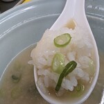 味心 - 米とスープ　メッチャ合う♪