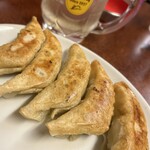 とんとん餃子 華苑飯店 - トントン餃子5個　通常380円→外食しようセールにて180円でした！！