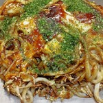 いまだお好み焼き - 料理写真:肉玉うどん