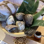 握りのはやし - 今日の食材を見せてくれます