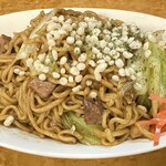 츄우카 소바 엔쟈쿠 - 限定 円雀式 ソース焼き Soba　７５０円　(2024/06)