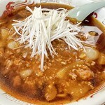 松葉屋飯店 - 勝浦タンタンメン （辛さは控えめで）　７００円　(2024/06)