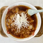 松葉屋飯店 - 勝浦タンタンメン （辛さは控えめで）　７００円　(2024/06)