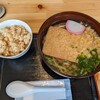 出雲うどん山太 - きつねうどんと炊き込みごはん