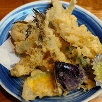 浅草 魚料理 遠州屋 - メゴチの天ぷら。基本的にいつもあるので、メゴチ天好きにとって心強い味方だ。