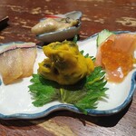 えびす鯛 - 新潟おばんさい盛り合わせ