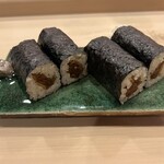 鮨 大門 - 私はやっぱり干瓢巻きで〆。