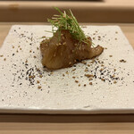 鮨 大門 - ◉キンキ漬けの炙り。