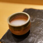 まんてん鮨 - はまぐり出汁・・勾配のキツさが分かりますか？