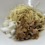 煮干しラーメン ゼクウ - デミ醤油