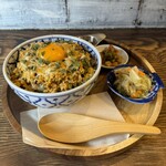食堂 à - キーマカレー(炙りチーズトッピング)