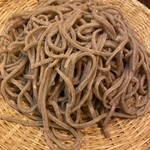 蕎麦切り 翁 - 盛り蕎麦大盛り