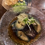 蕎麦切り 翁 - 茄子の煮浸し