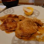 シャンティ - ランチメニュー D ポークジンジャー、900円。