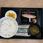 湾岸長島パーキングエリア（上り線） スナックコーナー - 和風モーニングセット (朝定食) 600円