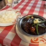 ヨシカミ 浅草店 - タンシチュー&ライス