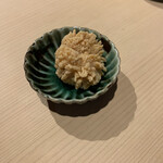 鮨処 たか - コチの卵の煮付け