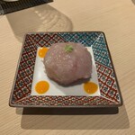 鮨処 たか - 白身のユッケ