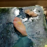 鮨処 たか - 石鯛漬けの辛子