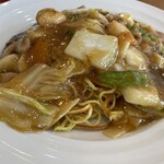 レストラン 四季彩 - あんかけ焼きそばアップ