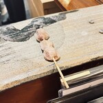 心斎橋かわぐち - 砂ずりの串焼き